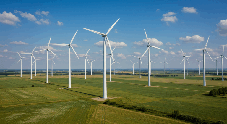 Farma Wiatrowa Potęgowo – lokalizacja, moc i wpływ na region