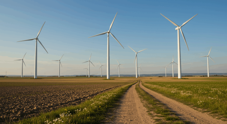 Ile wiatraków na 1 ha – przewodnik po farmach wiatrowych