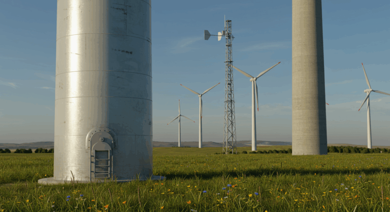 Wieże elektrowni wiatrowych – rodzaje, budowa i zastosowanie