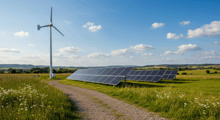 Elektrownia wiatrowo-słoneczna – jak kupić i zbudować własny system